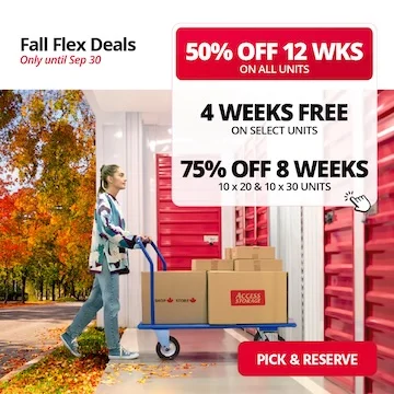Access Storage - Stouffville Promotion
